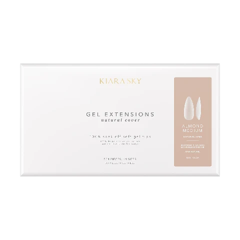 Kiara Sky - Natural Gel Extensions | Amande médium