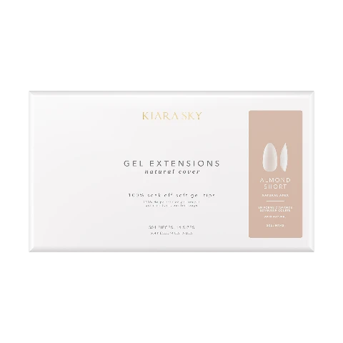 Kiara Sky - Natural Gel Extensions | Amande courte